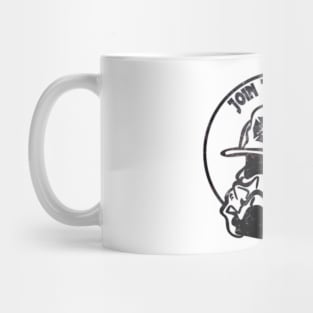 join the dark side black Mug